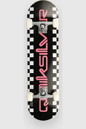 Quiksilver Shred 7.8" Skateboard Completo nero
