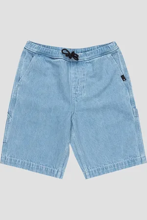 Element Carpenter Denim Wk Kids Pantaloncini blu