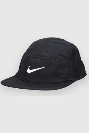 Nike Dri-Fit Fly Unstructured Swoosh Cappellino nero