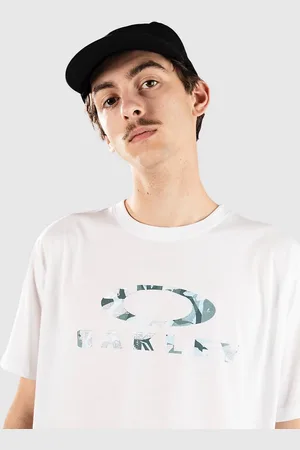 Oakley Bark Sun T-Shirt bianco