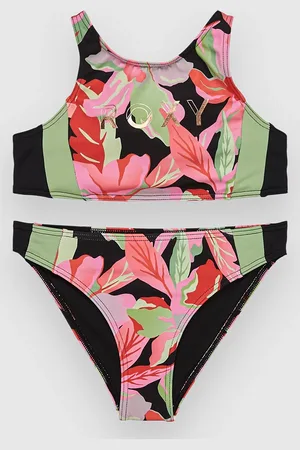 Roxy Active Rg Kids Bikini grigio