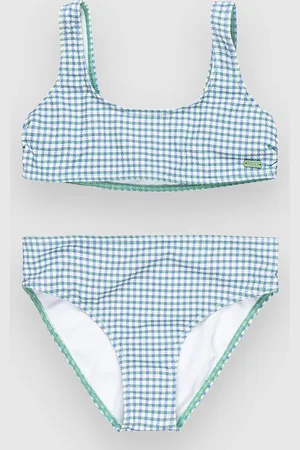 Roxy Gingham Rg Kids Bikini Set fantasia