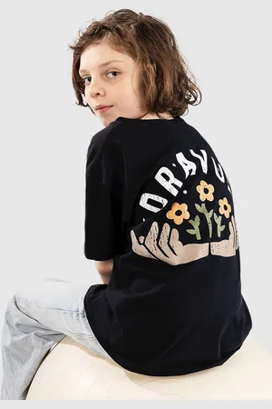 Dravus Somewhat Soon Kids T-Shirt nero