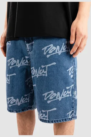 Donut Logo Aop Jort Pantaloncini blu