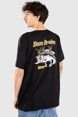 Brixton Bass Brains T-Shirt nero