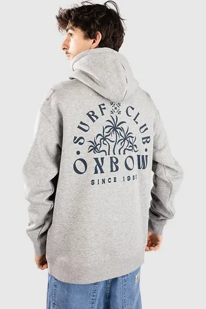 Oxbow R1Surfcamp Felpa con Cappuccio grigio