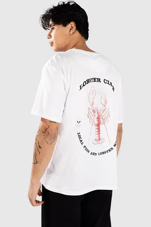 Fat Moose Lobs T-Shirt bianco