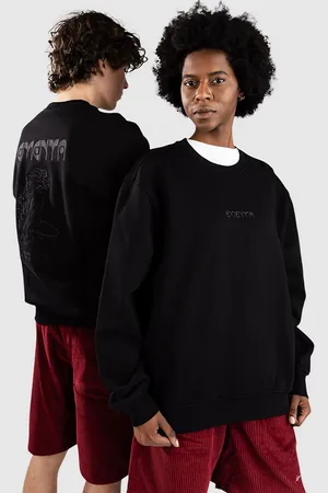 Ementa SB First Word Crew Felpa nero