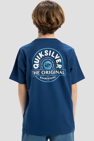 Quiksilver Ev Summer Road Kids T-Shirt blu