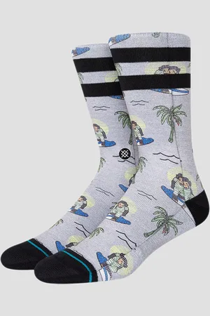 Stance Surfing Monkey Socks Socks bianco