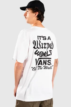 Vans Warped World T-Shirt bianco