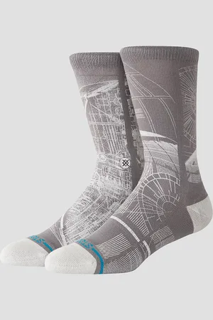 Stance Death Star Sw Crew Socks fantasia
