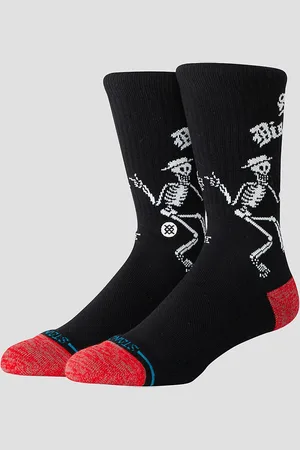 Stance Skelly Dancing Crew Socks fantasia