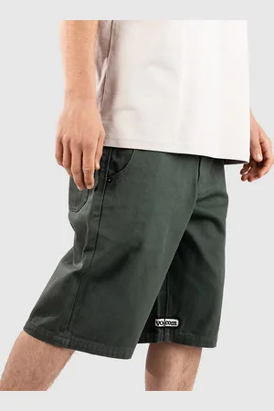 Volcom Sawhorse Denim Pantaloncini verde