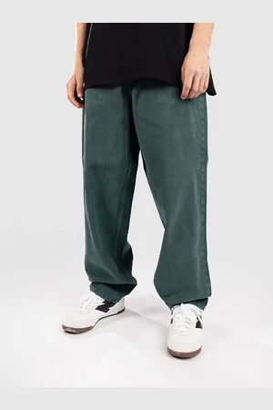 Huf Cromer Washed Jeans verde