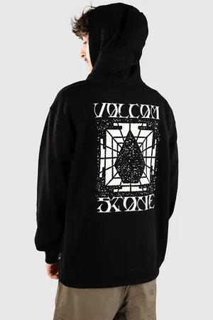 Volcom Handerry Felpa con Cappuccio nero