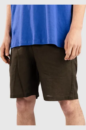 Anerkjendt Aklt James Cot/Linen Ela Pantaloncini verde