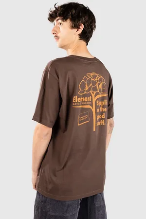 Element Supplier T-Shirt marrone