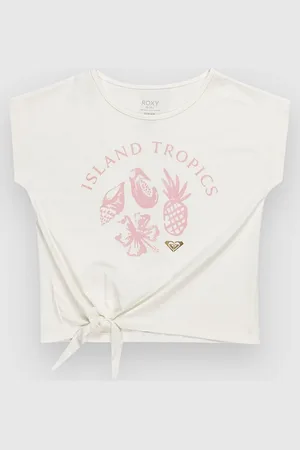 Roxy Pura Playa Kids T-Shirt bianco