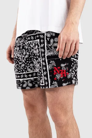 Ninth Hall Paisley Rayon Pantaloncini fantasia