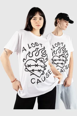 A Lost Cause Lethal Love T-Shirt bianco