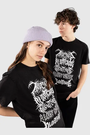 A Lost Cause Dark Omens Vintage T-Shirt nero