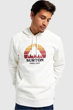Burton Underhill Felpa con Cappuccio bianco