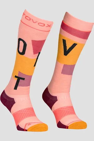 ORTOVOX Freeride Long Cozy Calze Funzionali rosa