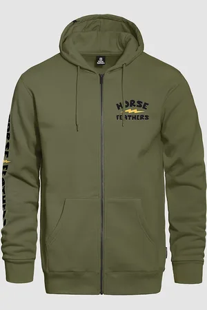 Horsefeathers Ignite Felpa verde
