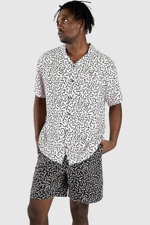 Volcom Asphalt Beach Camicia nero