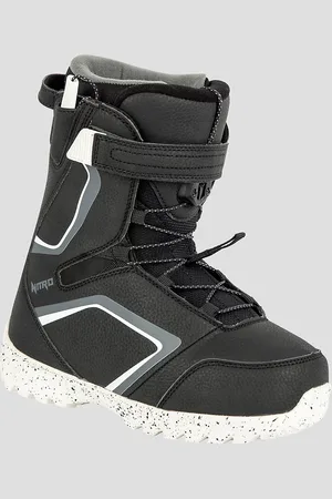 Nitro Droid Qls 2023 Kids Scarponi da Snowboard nero