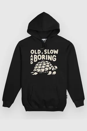 The Dudes Tortoise Seasonal Felpa con Cappuccio nero