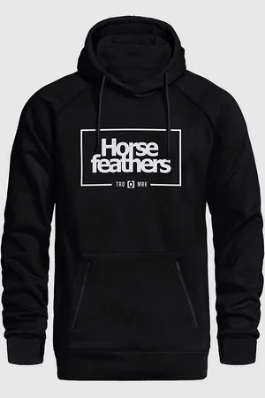 Horsefeathers Sherman II Felpa con Cappuccio nero