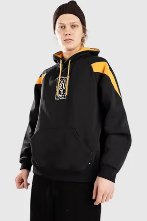 Volcom Dental Po Felpa con Cappuccio nero