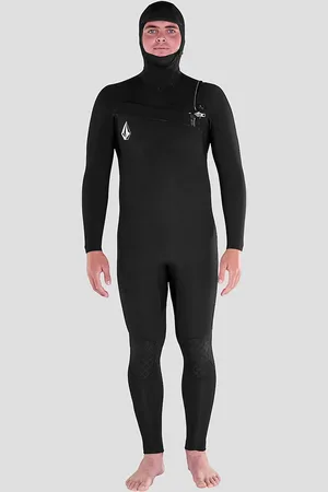 Volcom 5/4/3mm Hood Chestzip Full Wetsuit nero