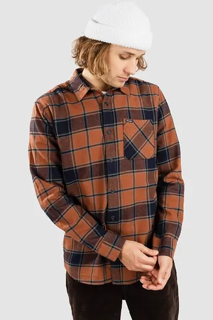 Volcom Caden Plaid Camicia marrone