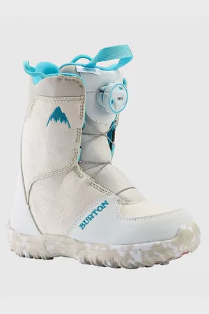 Burton Grom BOA 2024 Kids Scarponi da Snowboard bianco