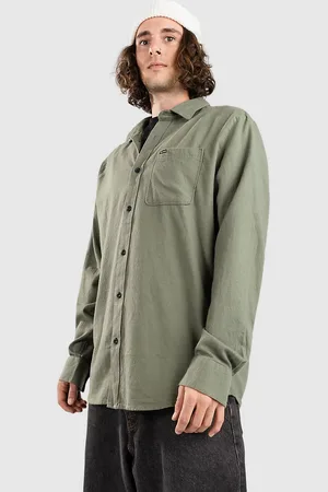 Volcom Caden Solid Camicia verde
