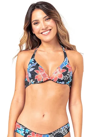 Rip Curl Still In Paradise Halter Bikini Top nero