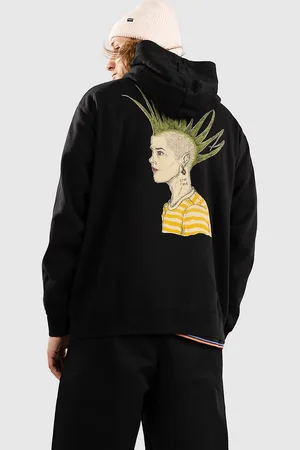 Volcom Fa J Hager Felpa con Cappuccio nero