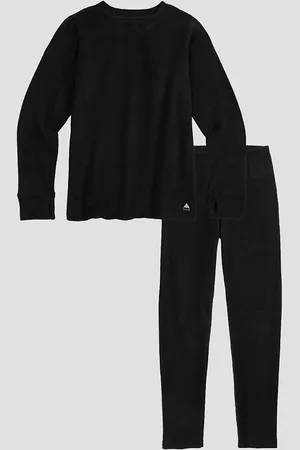 Burton Fleece Kids Tuta Funzionale nero