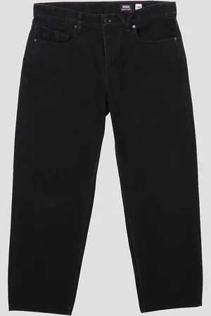 Volcom Modown Tapered Denim Jeans nero