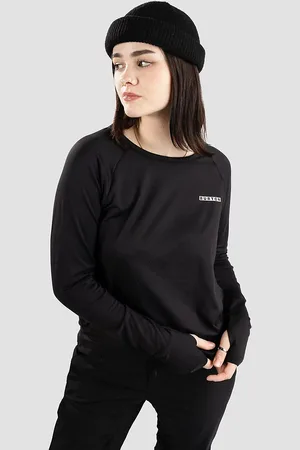 Burton Roadie Tech Maglietta Funzionale nero