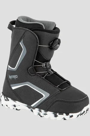 Nitro Droid BOA 2023 Kids Scarponi da Snowboard nero