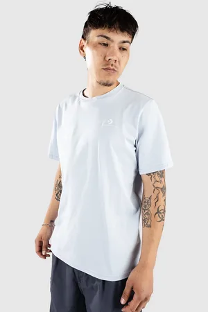 Converse Standard Fit Left Chest Star Chev Emb T-Shirt blu