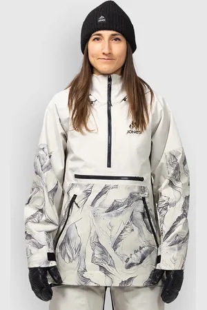 Jones Snowboards Mtn Surf Rec Giacca a Mezza Zip blu