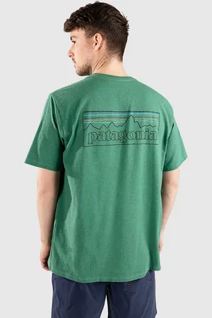 Patagonia P-6 Logo Responsibili T-Shirt verde