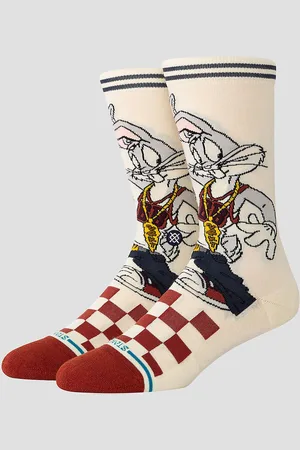 Stance Bugs Crew Socks bianco