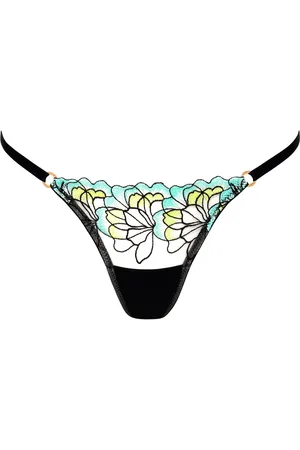 BlueBella Bluebella Serena Slip Menta/Giallo Limone/Nero