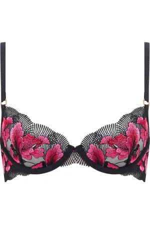 BlueBella Bluebella Vivienne Reggiseno con Ferretto Fucsia/Rosso/Nero
